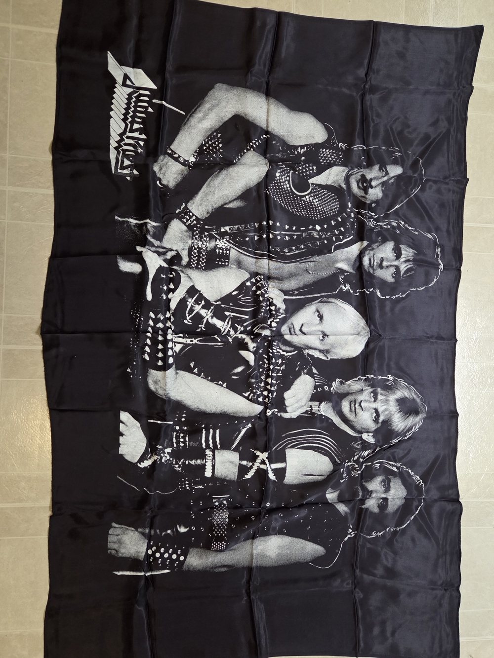 Vintage Judas priest Flag Wall Art Tapestry 54x35 Inch